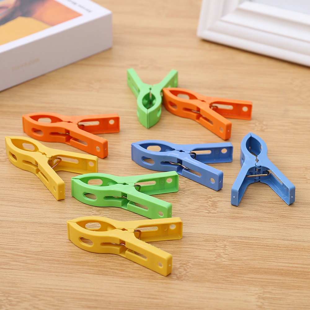 Set 8 Kẹp Nhựa Phơi Quần Áo Chống Gió Tiện Dụng