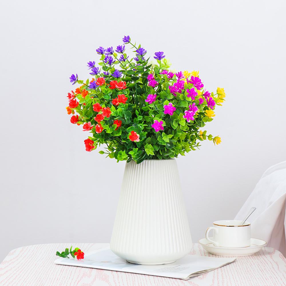 JANE Plastic Flower Simulation Tabletop Artificial Leaves Home Decoration Wedding Decor