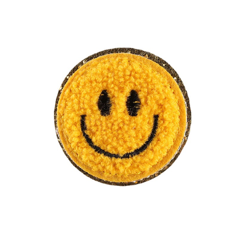 Miếng Dán Ủi Quần Áo Hình Mặt Cười 5.4CM