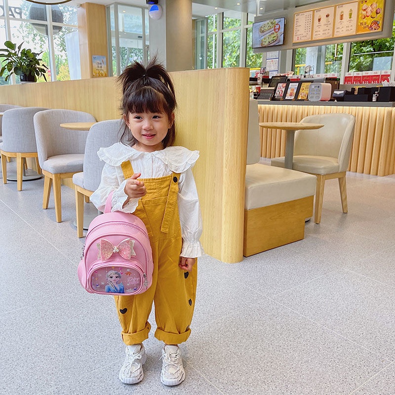 Balo Đi Học In Hình Công Chúa Elsa Hiện Đại Thời Trang Cho Bé Gái