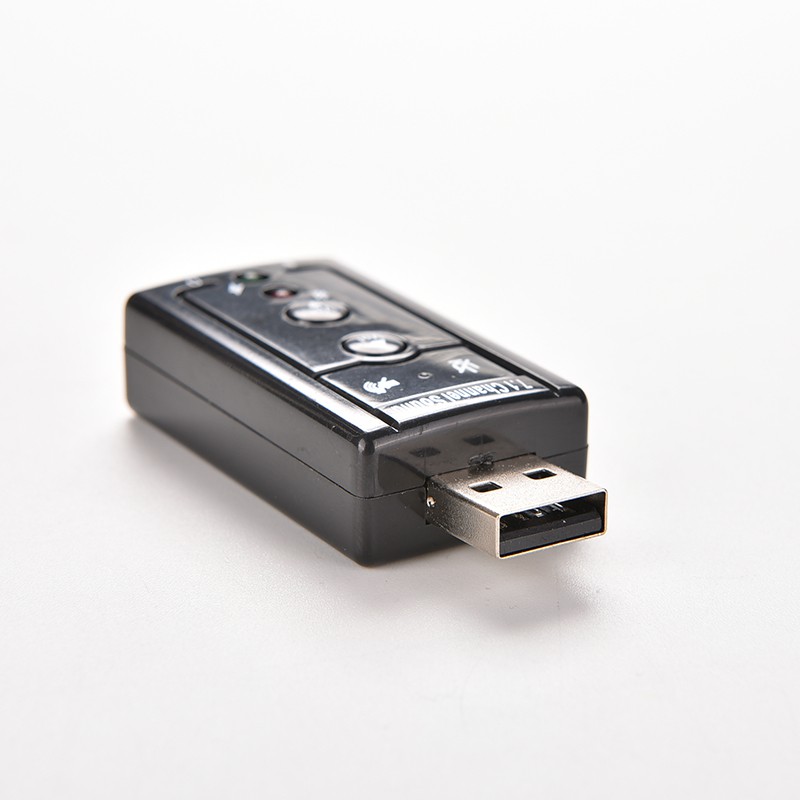 Thẻ Âm Thanh Mở Rộng Mini USB 2.0 3D 12Mbps 7.1 Kênh