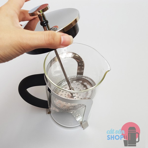 [Có Video]Bình pha cà phê Pháp Lock&amp;Lock French Press bình pha trà dung tích 800ml LLG018