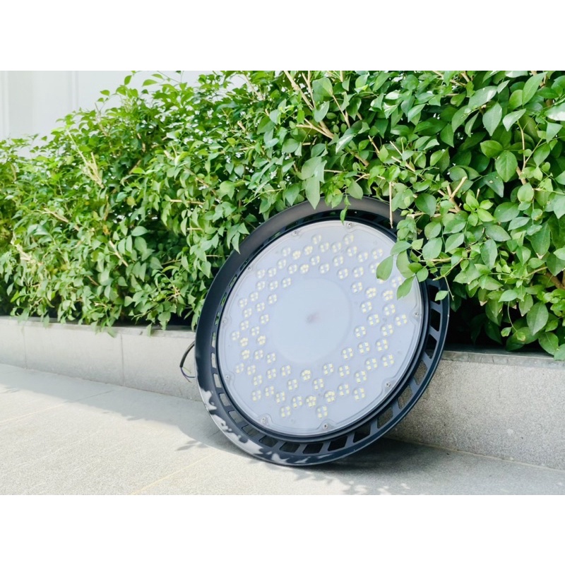 Đèn led highbay nhà xưởng, nhà kho, nhà thi đấu công suất 100W, 150W, 200W hàng chuẩn watt linh kiện cao cấp