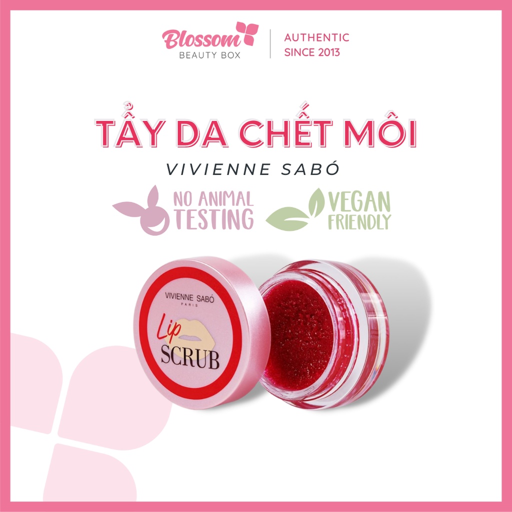 Tẩy da chết môi dưa hấu Viviene Sabó 3g