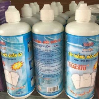 Nước tẩy tracatu tẩy mốc tẩy trắng quần áo