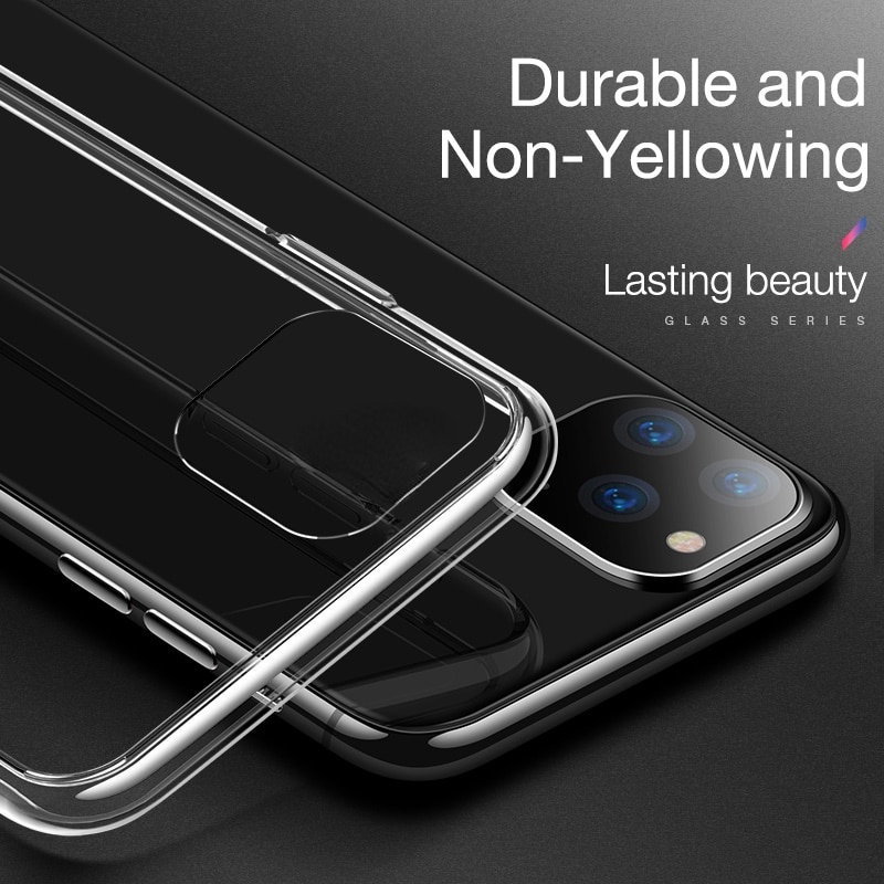 Ốp điện thoại TPU mềm siêu mỏng cho Compatible For iPhone 11 Pro Max
