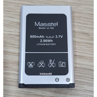 Pin điện thoại masstel izi 100 - hàng mới 100% - hàng chính hãng
