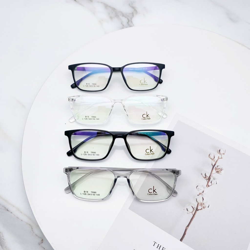 Gọng kính cận Bunny nhựa dẻo hàn mắt vuôngCk nhiều màu sắc lựa chọn L-128 phù hợp với mọi mặt
