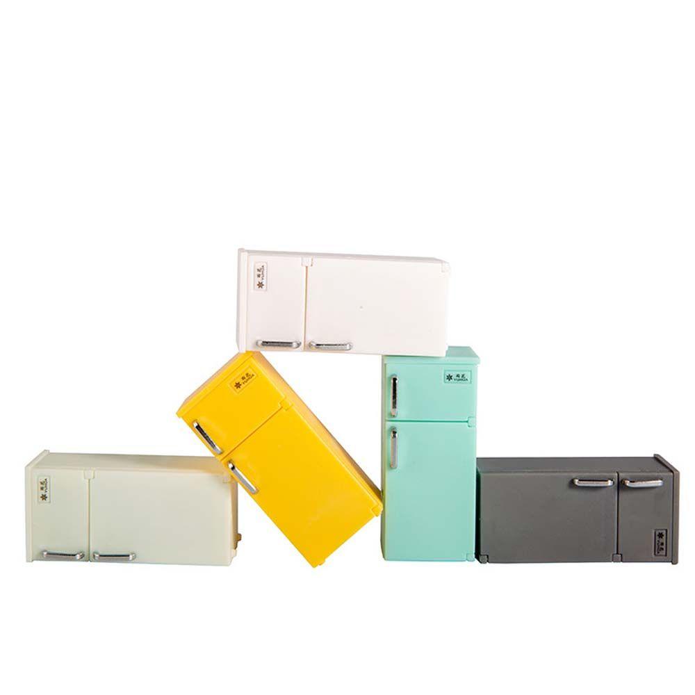 Tủ Lạnh Mini Trang Trí Nội Thất Cho Nhà Búp Bê 1