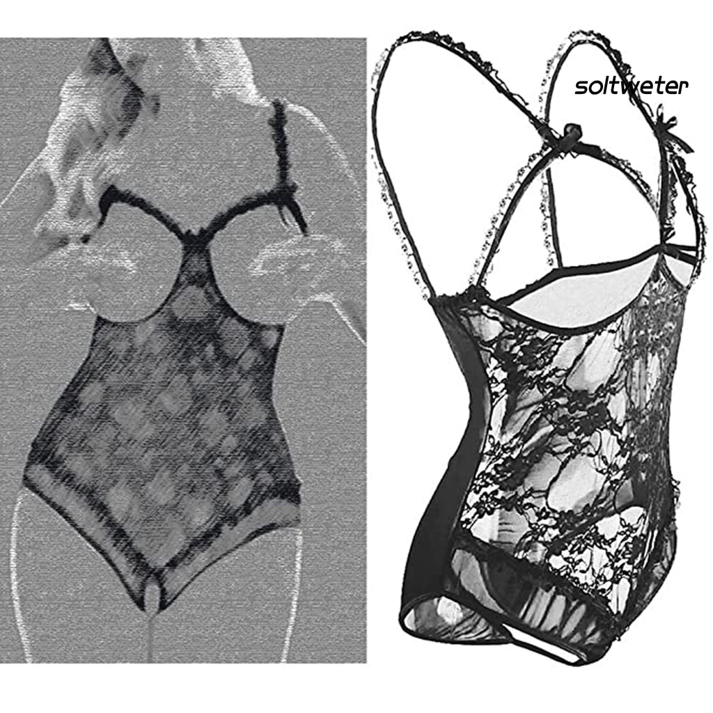 Bộ Đồ Ngủ Lưới Xuyên Thấu Màu Sắc Ngọt Ngào Quyến Rũ Cho Nữ | BigBuy360 - bigbuy360.vn