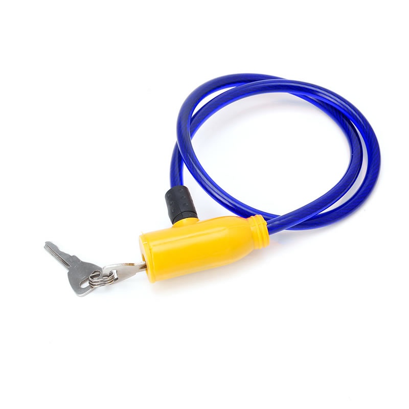 Ổ Khóa Xe Đạp Chống Trộm Kèm 2 Chìa Khóa Kích Thước 8x640MM