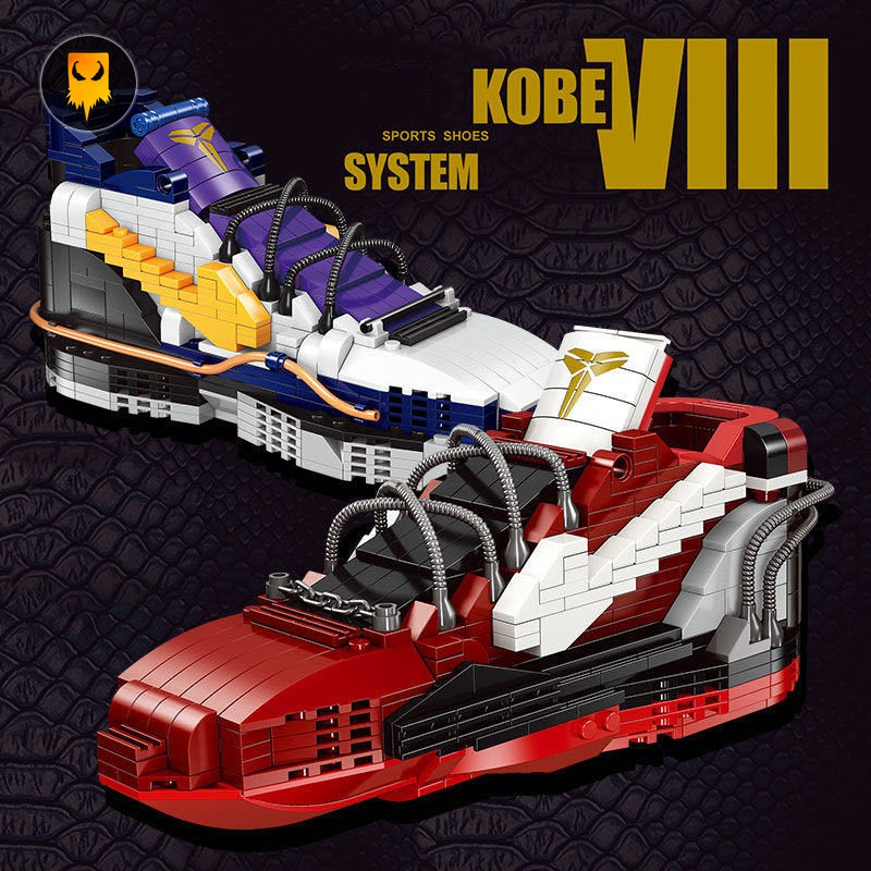 Mô Hình Lắp ráp giày NIKE JORDAN KOBE VIII - LEGO 3D NIKIE JORDAN
