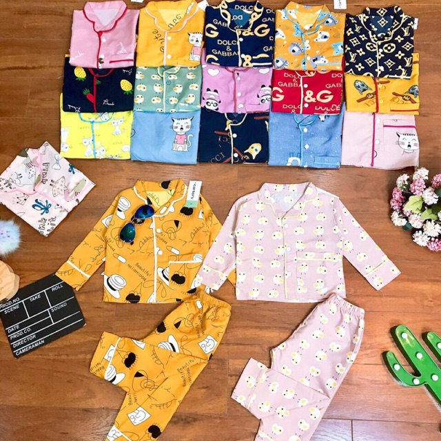 Bộ pijama thô lụa