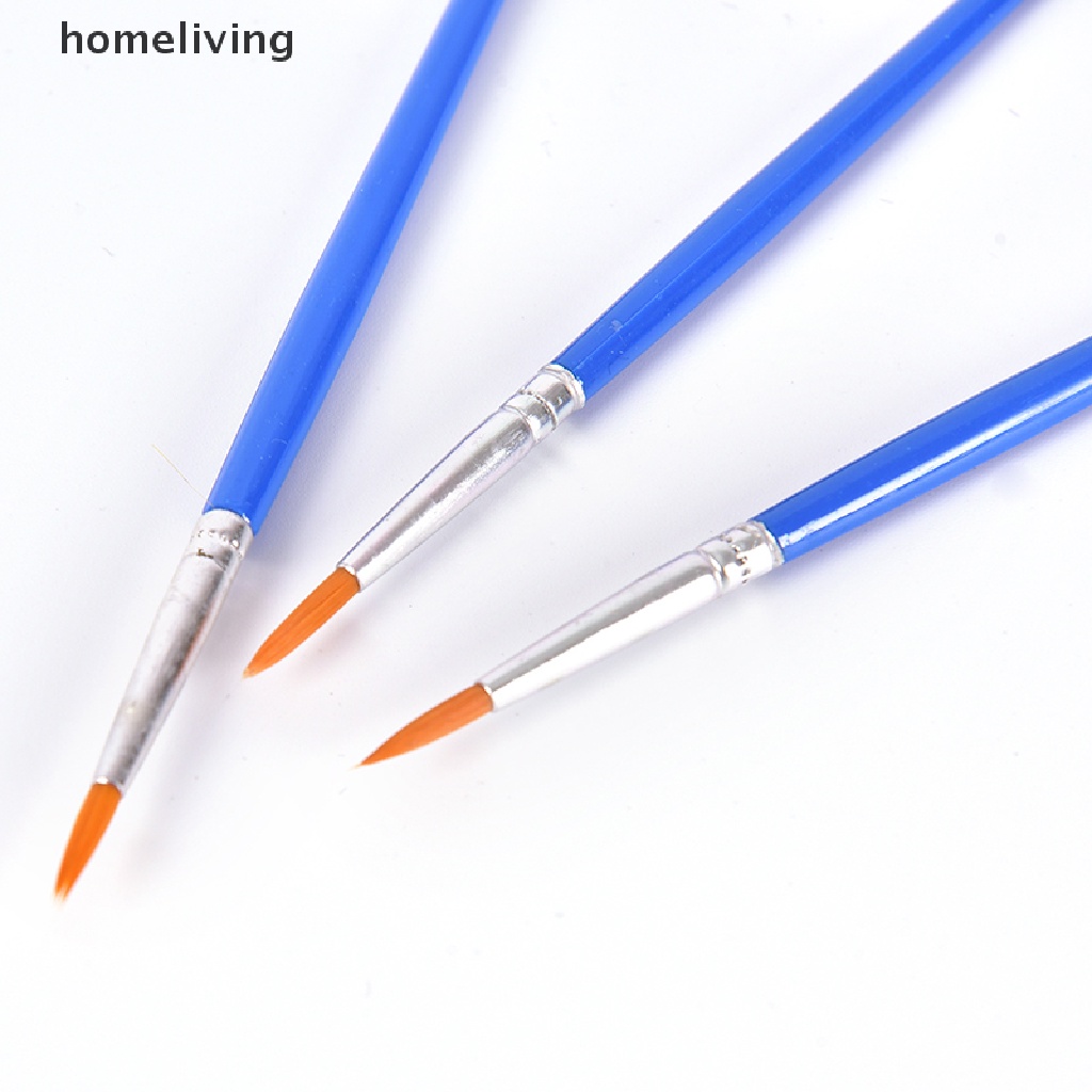 Bộ 10 Cọ Vẽ Màu Nước Đầu Tròn