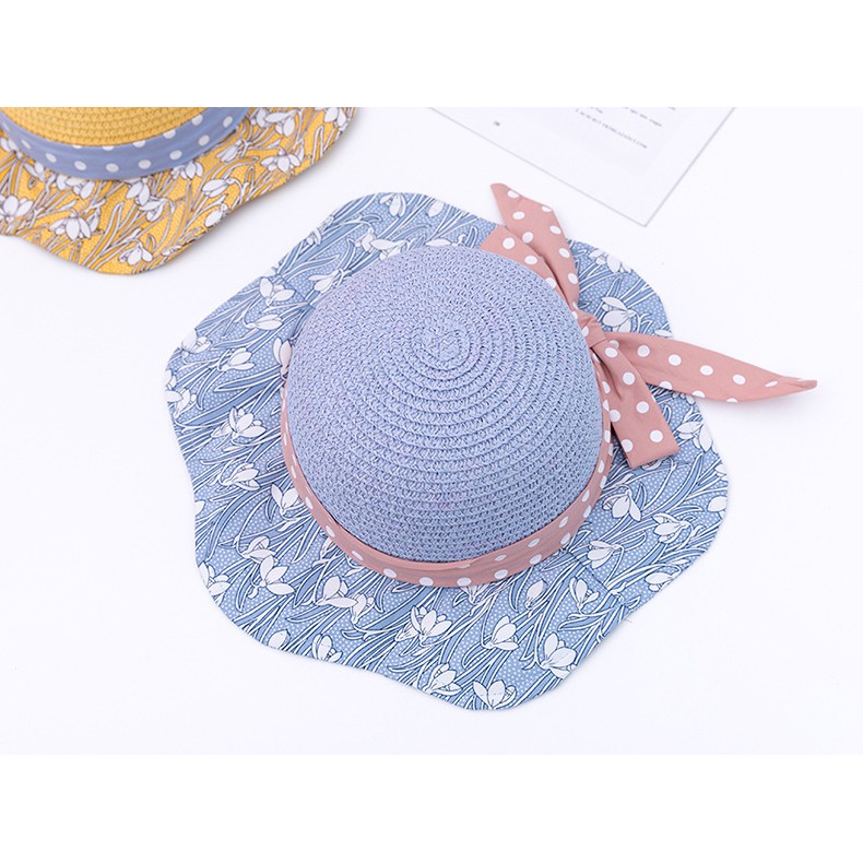 Mũ bé gái size 48cm thích hợp 15-24 tháng hoặc hơn