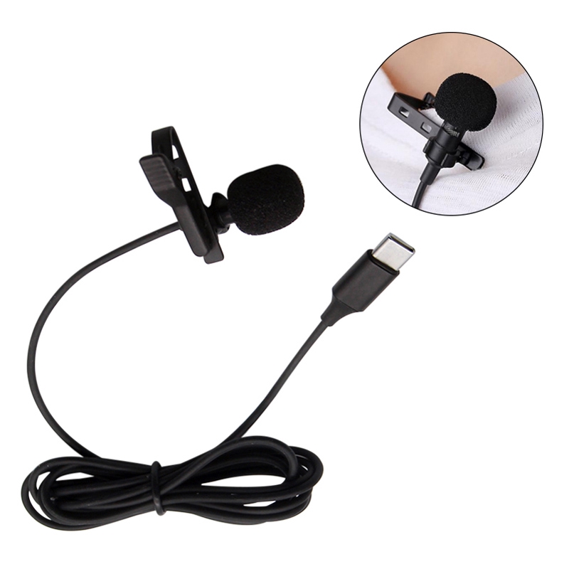 Microphone Basspal Đầu Cắm 3.5mm/USB C/Type-C Hỗ Trợ Thu Âm Cho Điện Thoại Android Huawei Xiaomi Samsung