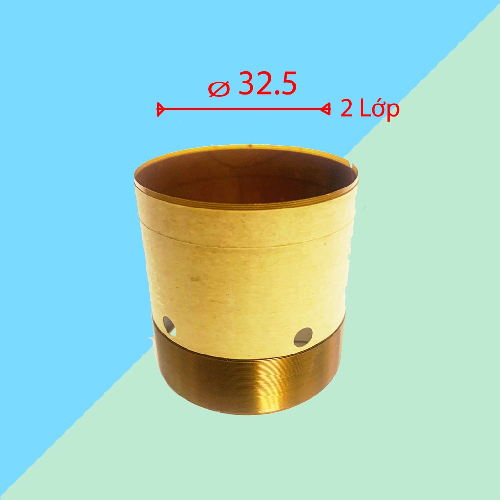 Coil loa 32.5 2 lớp lõi đồng - côn loa 32.5 mm ( 2 lớp ) dây đồng