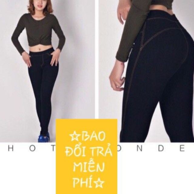 Quần nâng mông giả Jean Freeship 99k