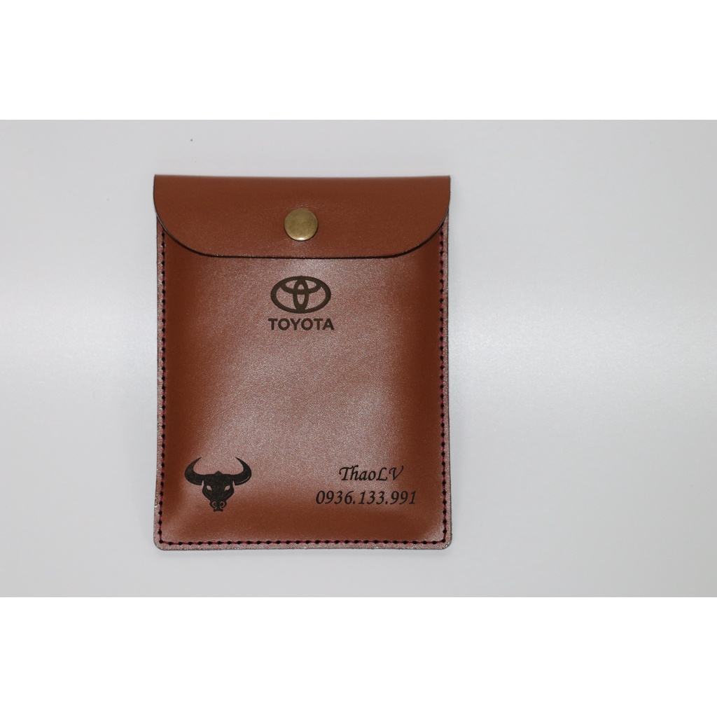 Ví da cao cấp đựng giấy tờ xe oto, xe máy