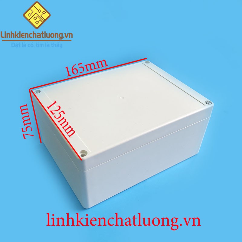 Hộp nhựa 165x125x75mm chống ẩm