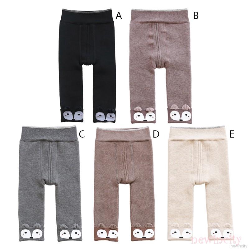 Quần legging vải nhung co giãn tốt cho bé