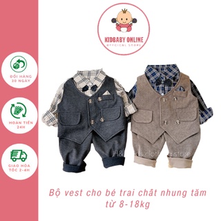 bộ vest Công Tử 4 Món diện Lễ, Tết