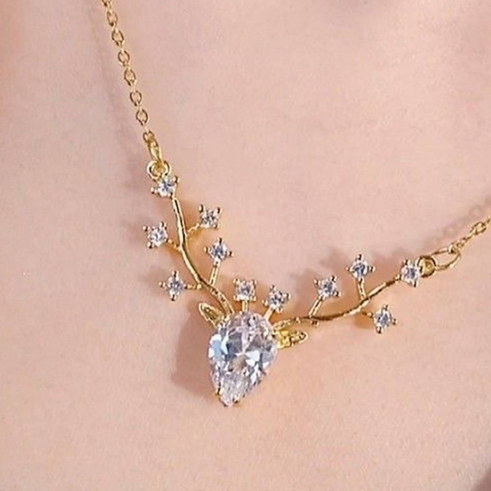 Dây Chuyền Mặt Hình Hươu Nhỏ Thời Trang