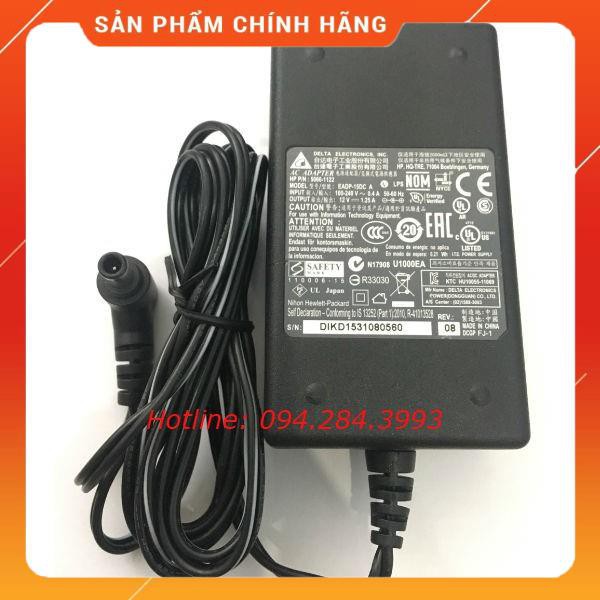 Adapter nguồn Delta 12V 1.25A chân kim dailyphukien