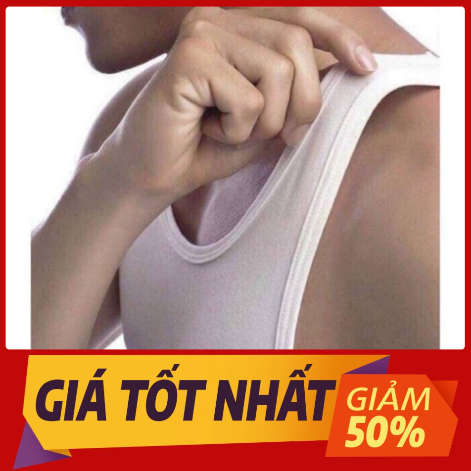 RẺ NHẤT- Áo ba lỗ cotton nam hàng xuất khẩu, áo ba lỗ mặc nhà màu trắng hàng đẹp - Shop Uy Tín