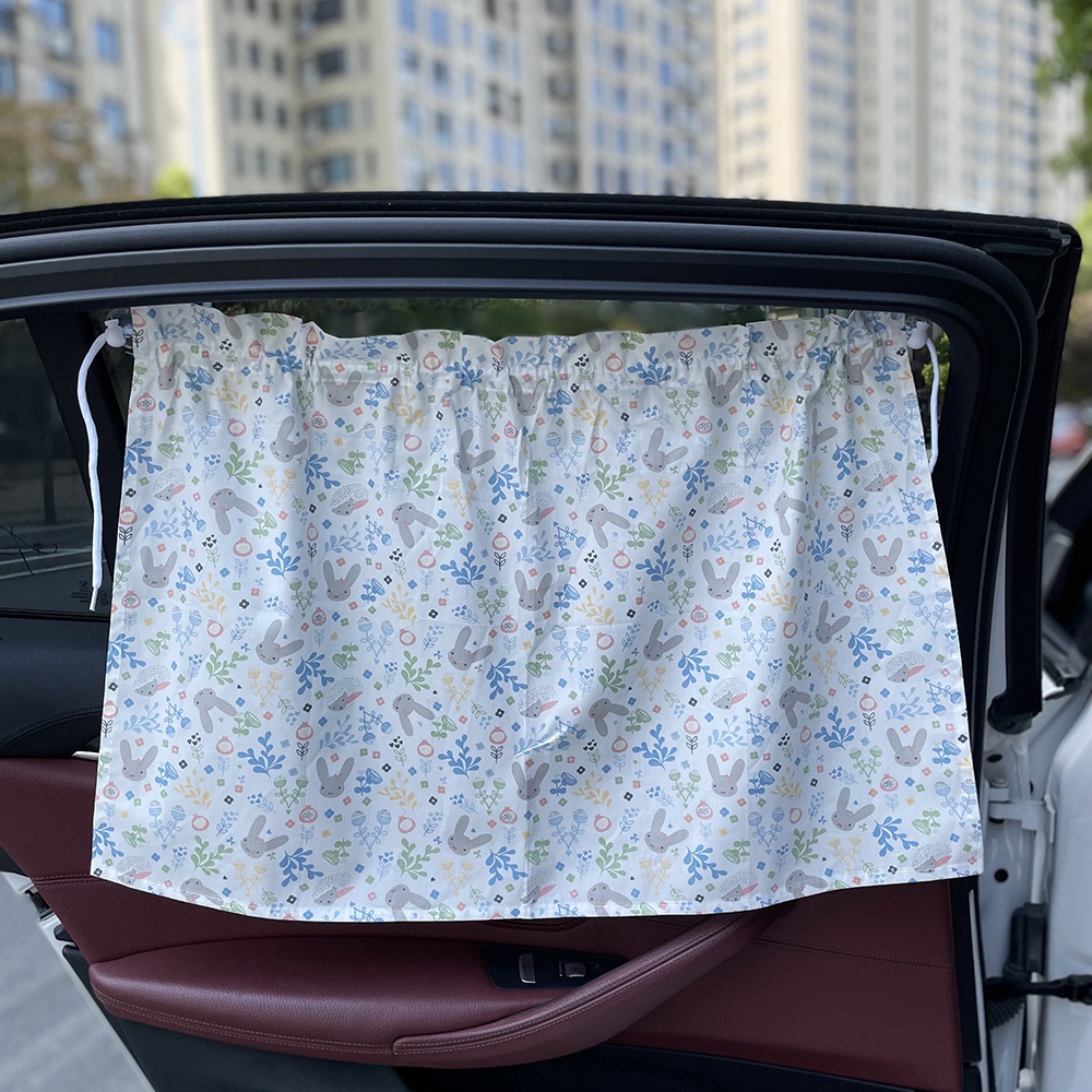 [Giá Nhà Máy] Rèm Che Nắng Cho Cửa Sổ Xe Hơi Có Cốc Hút Hình Hoạt Hình