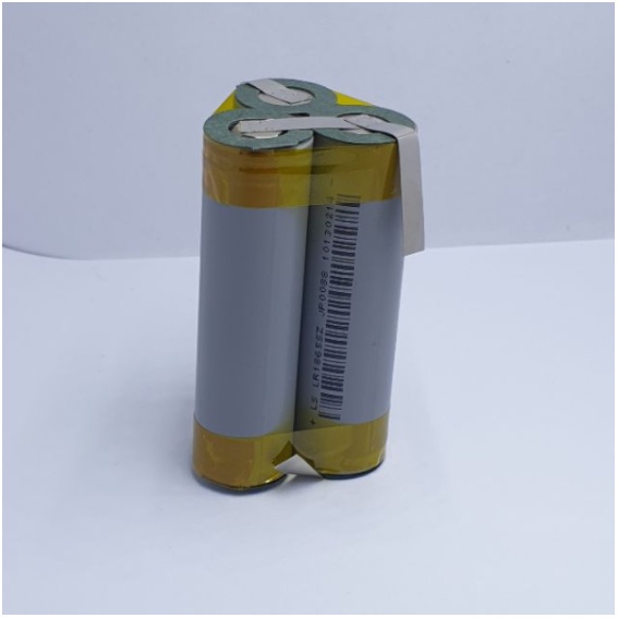 KHỐI PIN Lishen 3S - 12V - 2500mah thay thế Pin máy khoan Trung Quốc