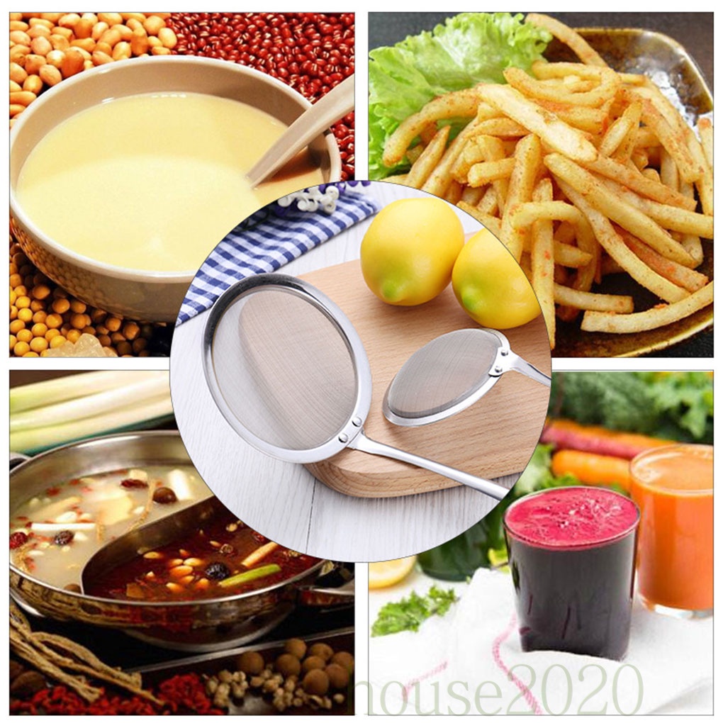 Rây Lọc Dầu Bằng Thép Không Gỉ 2020 Tiện Dụng Cho Nhà Bếp