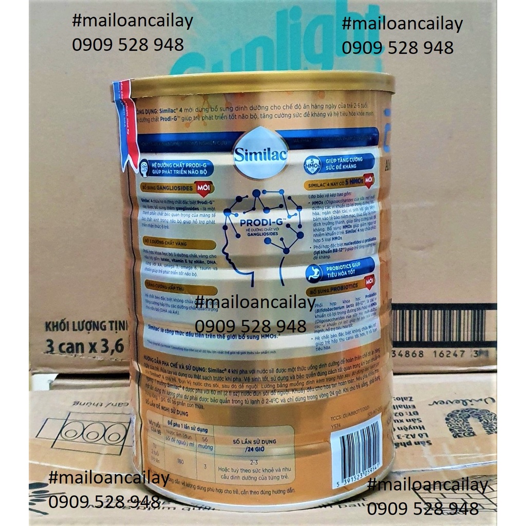 Sữa Bột Similac 4 HMO 1.7kg