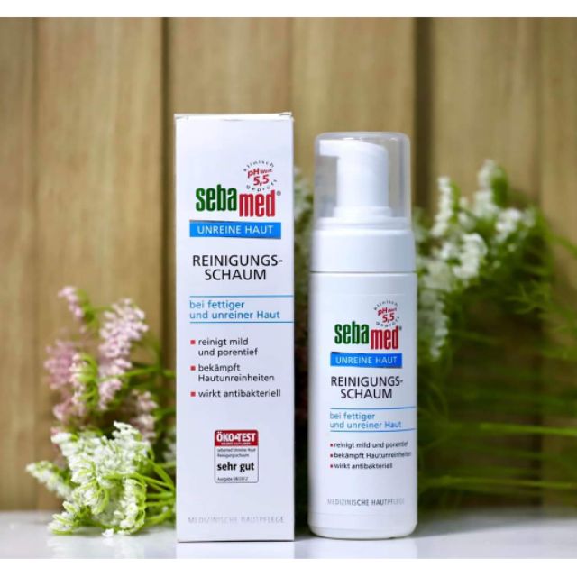 [Mã COS2405 giảm 8% đơn 300K] Sữa rửa mặt Sebamed xách tay Đức chăm sóc da nhiều dầu mụn