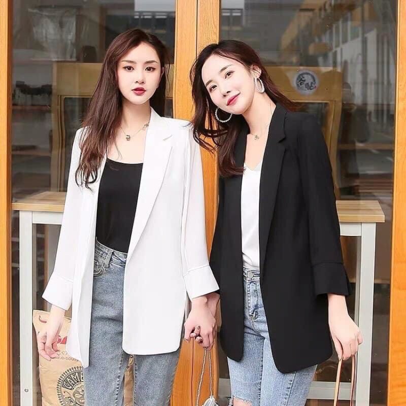 Áo Blazer nữ, vest khoác công sở 3 màu, thời trang công sở | BigBuy360 - bigbuy360.vn