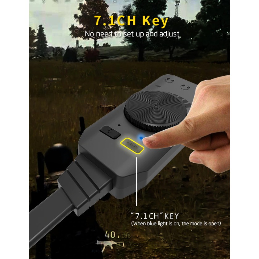 Sound card  plextone Gs3,Gs1 phiên bản mới nhất,chơi game cực phê
