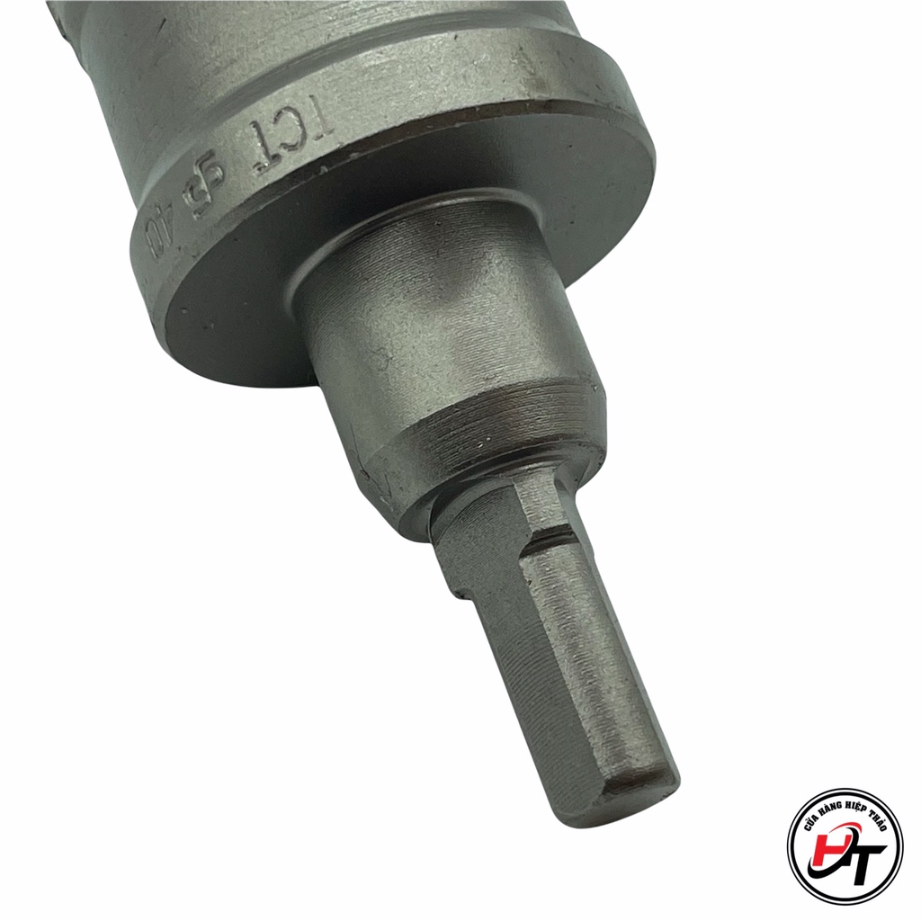 Mũi khoét sắt khoan lỗ tròn inox gỗ cao cấp đầu hợp kim TCT 32mm - 100mm KHKD32100