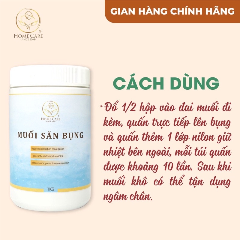 Muối Săn Bụng Giảm Eo
