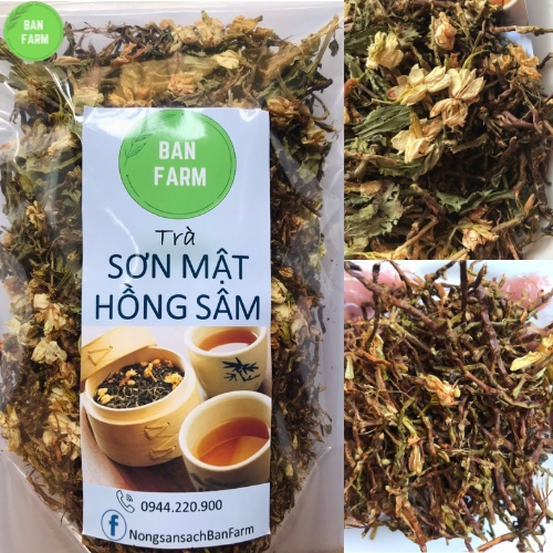 Trà sơn mật hồng sâm LOẠI 1 - gói 1kg
