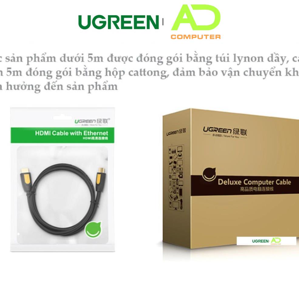 Dây HDMI chuẩn 1.4 / 2.0 thuần đồng 19+1 UGREEN HD101