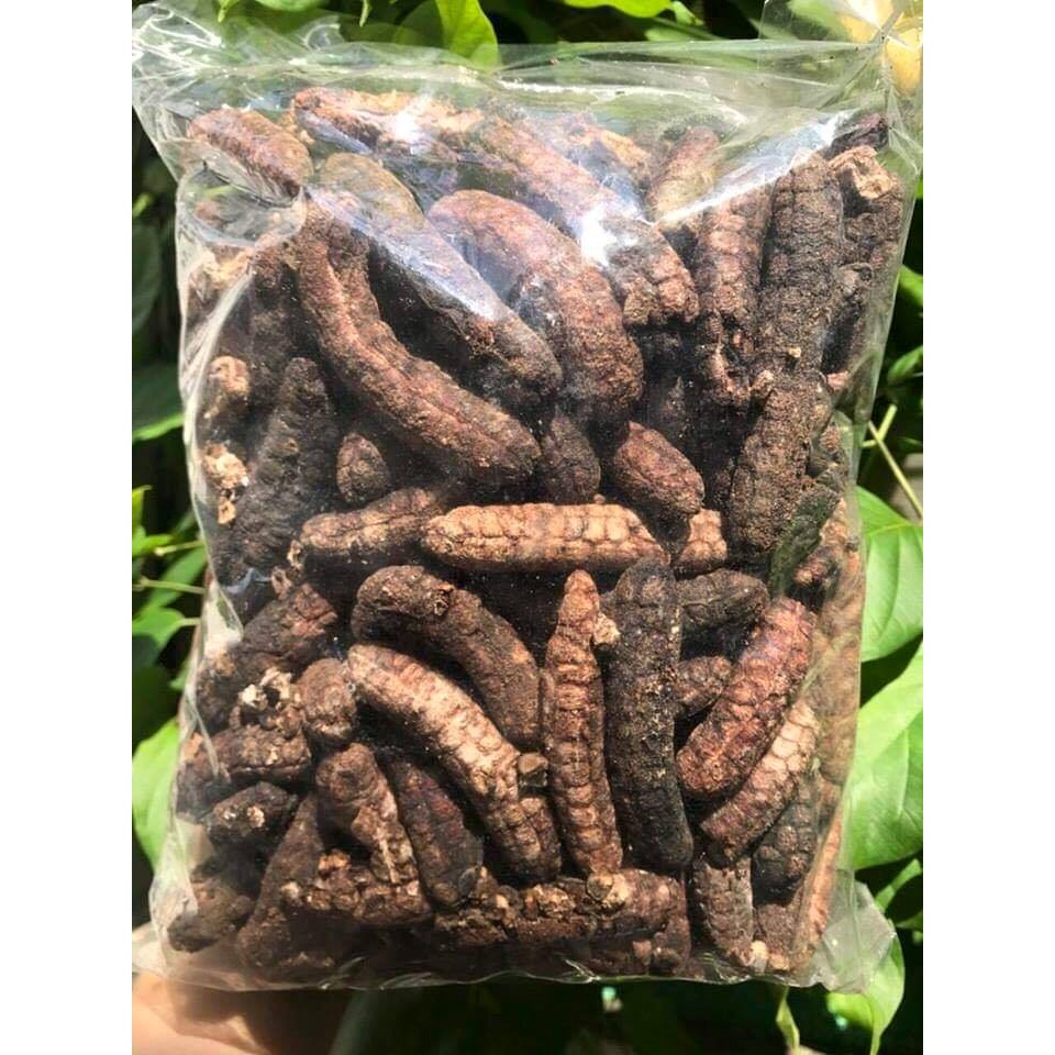 Chuối hột rừng nguyên quả sấy khô 1kg