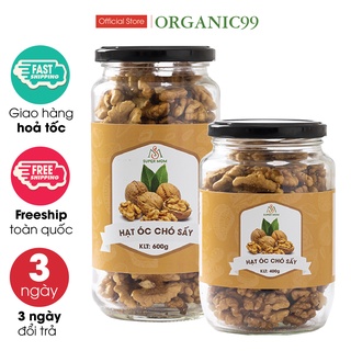 Nhân óc chó nâu hữu cơ sấy nguyên vị ăn vặt mẹ bầu/ ăn vặt ăn kiêng/ ăn vặt healthy lành mạnh/ ăn vặt giảm cân