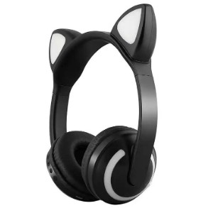 Tai nghe kết nối Bluetooth hình tai mèo xinh xắn | BigBuy360 - bigbuy360.vn