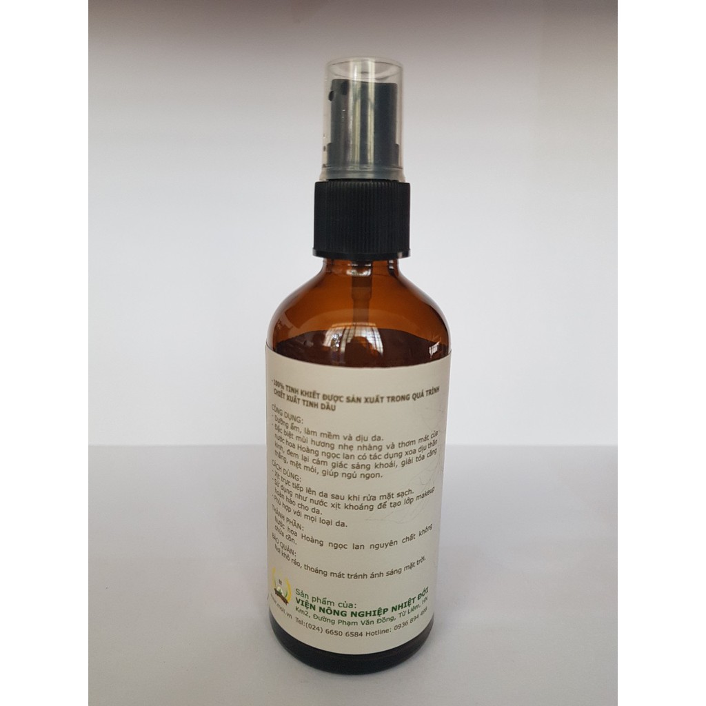 Hydrosol hoàng ngọc lan dưỡng da tinh khiết không chưa cồn 100ml