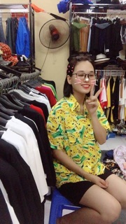 Ao sơ mi hoa quả