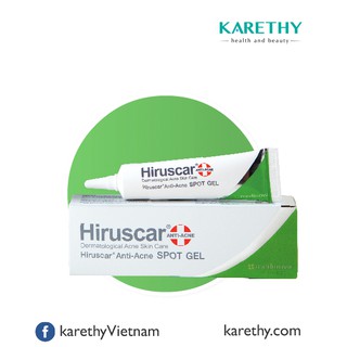 Gel Xử Lý Mụn Hiruscar Anti-Acne Spot Gel 10g