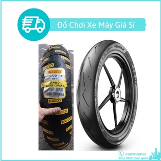 VỎ PIRELLI GAI PIRELLI ROSSO CORSA II 100/80-17 và 110/70-17