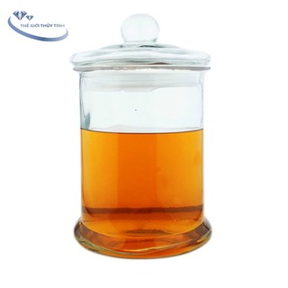 Bình Thủy Tinh Ngâm Rượu Sâm 3 Lít Trơn