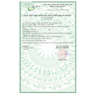 Kẽm nước dạng lỏng Bio Care Zinc Anh cho bé biocare