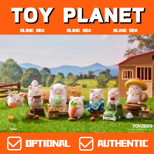 Mô Hình Đồ Chơi Nhân Vật pop mart popmart art lulu the Pig my sweet farm series 52 Dễ Thương